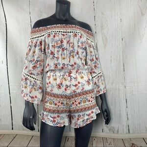 Taylor & Sage floral romper
